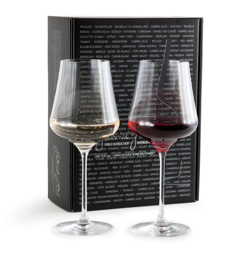 Gabriel-Glas StandArt Wine Glass 2 Piece Gift Set 793573996923