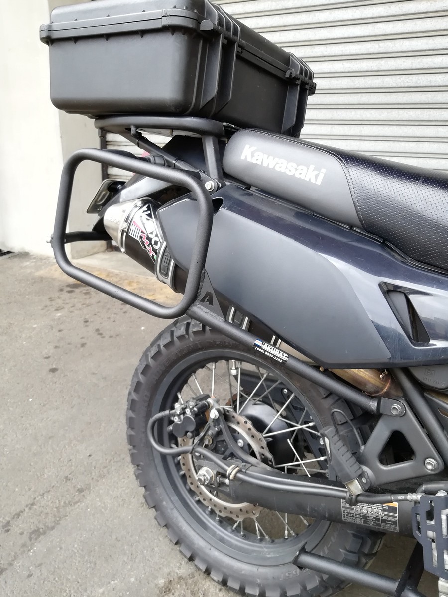 Bases laterales Kawasaki KLR (08-18)