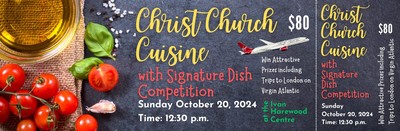 Christ Church Cuisine with Signature Dish Competition