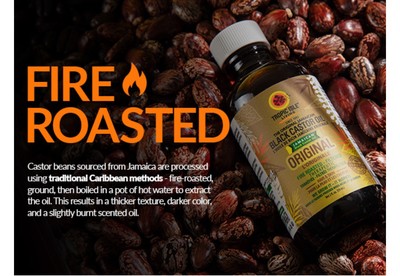 Tropic Isle Living Jamaican Black Castor Oil 8oz