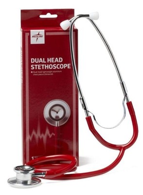 Medline Dual-Head Adult Stethoscope