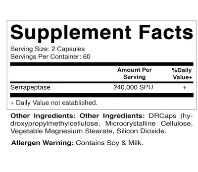 Vitamatic Serrapeptase (30s)