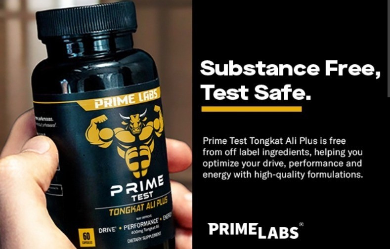 Prime Labs Tongkat Ali for Men - Plus Organic Black Maca Root (30s)