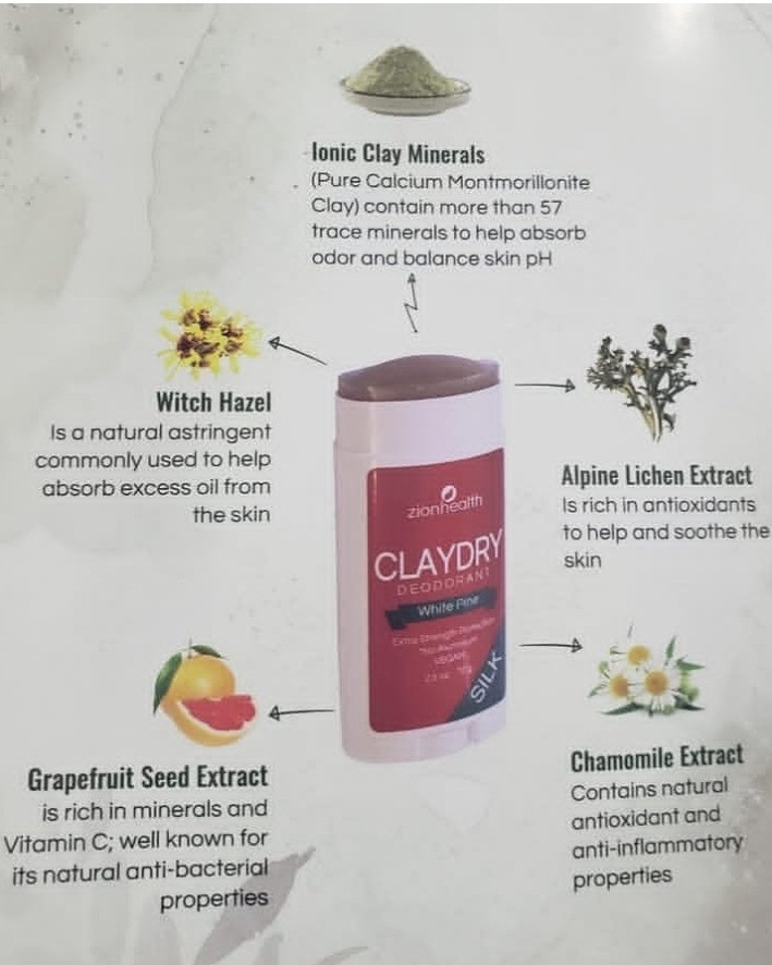 Clay Dry Deodorant