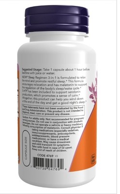 Sleep Regimen 3-in-1 Veg Capsules (30s)