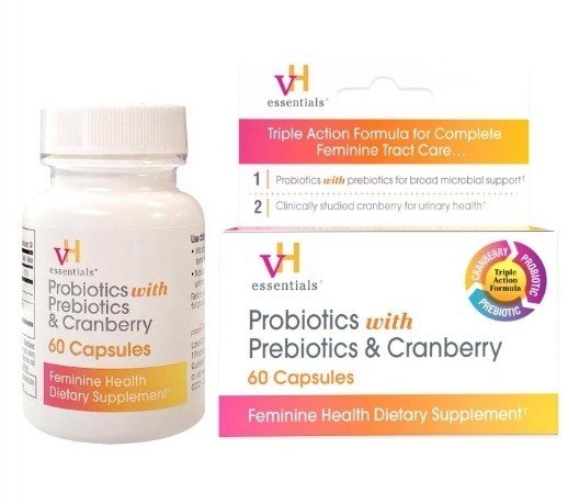 Probiotics with Prebiotics and Cranberry Feminine Health Supplement (30s)