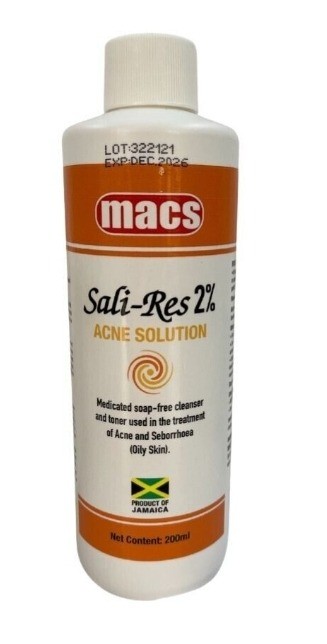MACS Sali-Res Acne Solution 2%- 200ML