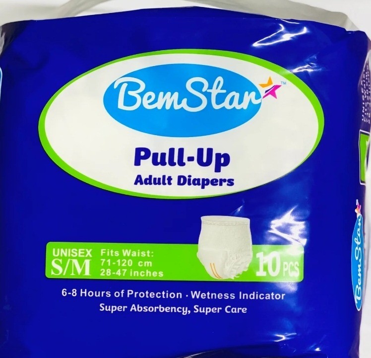 Bem Star Adult Diapers S/M