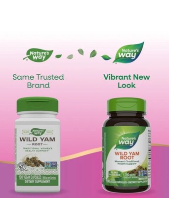 Nature's Way Nature's Way Wild Yam Root, 850 Mg (30s)