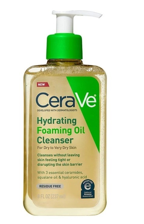 CeraVe Hydrating Foaming Oil Cleanser