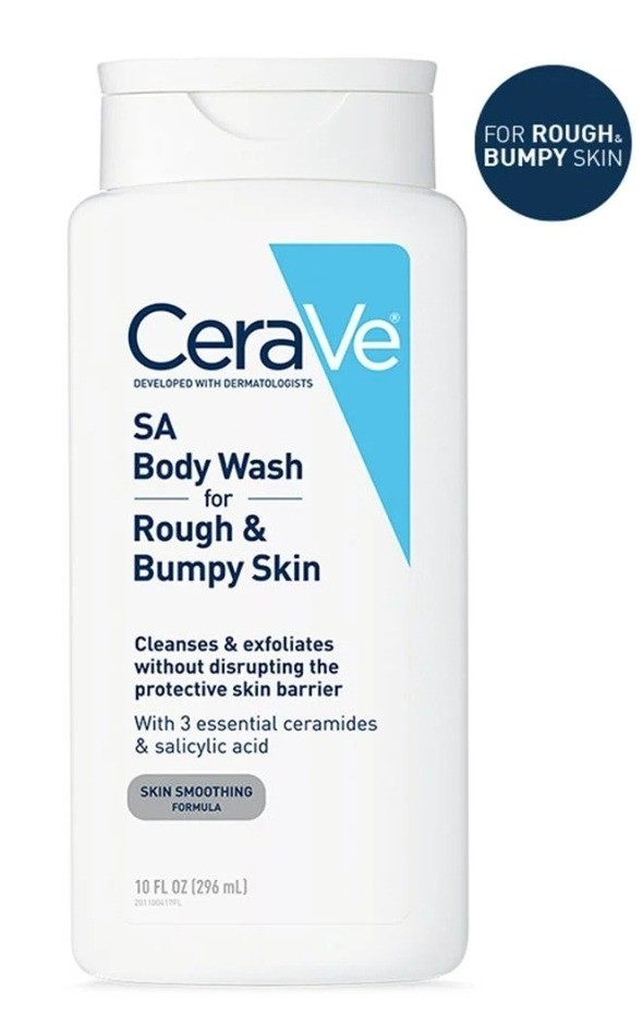 SA Body Wash for Rough & Bumpy Skin