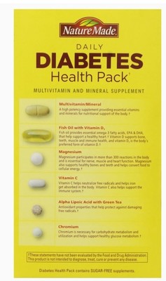 Nature Way Diabetic Health Packs
