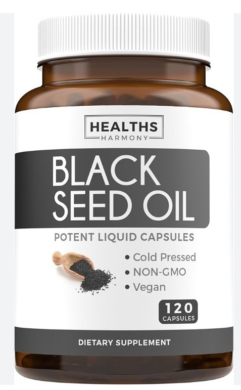 Black Seed Oil - 120 Softgels Capsules (30s)