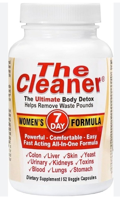 The Cleaner Detox, Powerful 7-Day Complete Internal Cleansing Formula for Women,