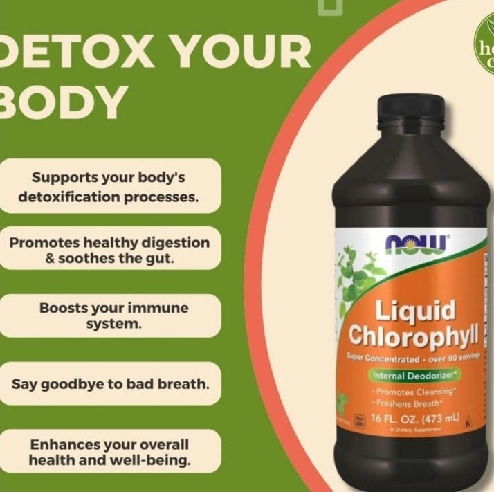 NOW Liquid Chlorophyll 16oz