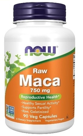 NOW Maca Root 750mg (30s)
