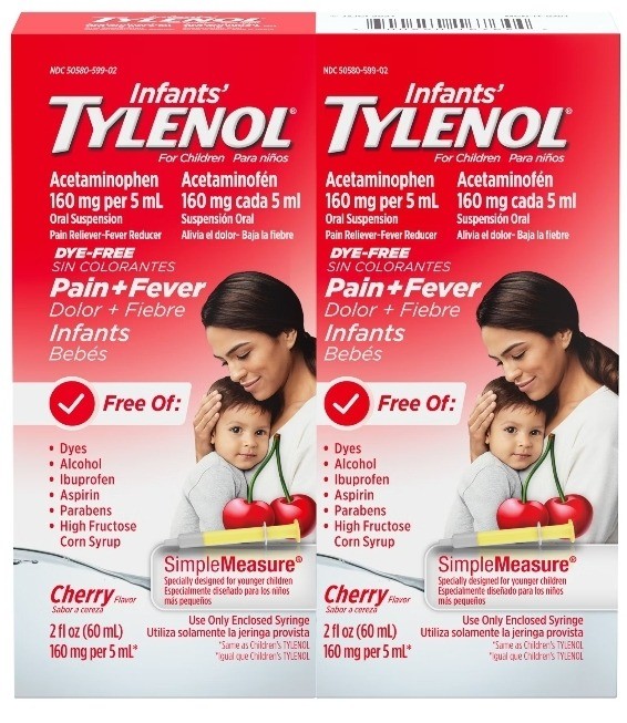 Infants Tylenol 60ml