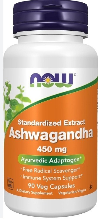 NOW Ashwagandha Capsules 450mg (30s)
