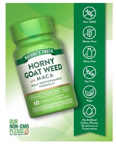 Nature Truth Horny Goat Weed with Maca (30s)