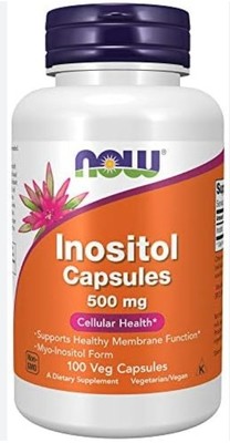 NOW Inositol Capsules 500mg (30s)