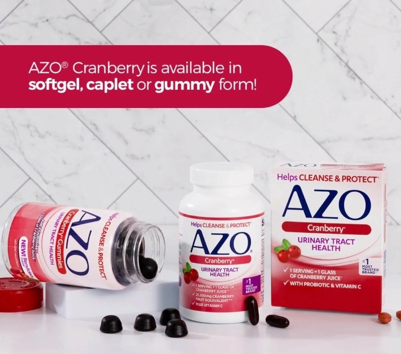 AZO Cranberry Urinary Tract Softgels (30s)