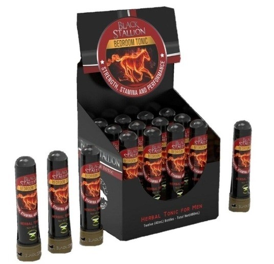 Black Stallion Bedroom Tonic