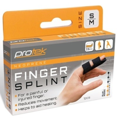 Protek Neoprene Finger Splint (L/XL)
