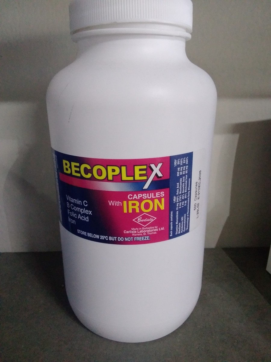 Becoplex with Iron 500s (30s)