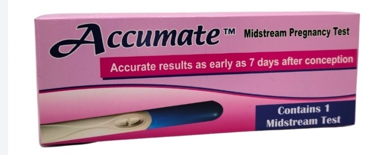 Accumate Midstream Pregnancy Test