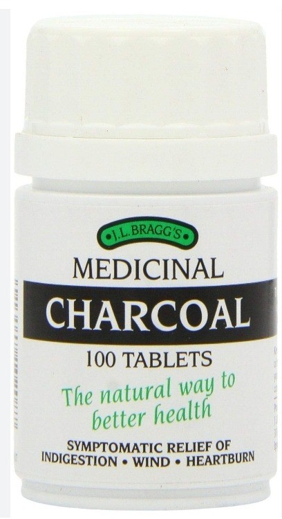 Bragg's Medicinal Charcoal 100 Tablets (30s)