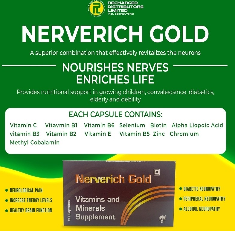 Nerverich Gold Capsules 30s