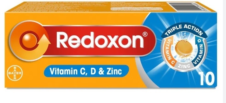Redoxon - Triple Action - Vitamin C & Zinc 10s