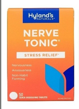 Hyland's Nerve Tonic Stress Relief Tablets, Natural Relief of Restlessness (30s)