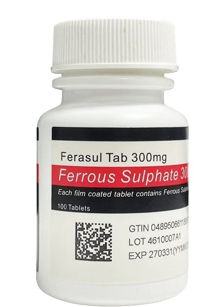Ferrous Sulfate 300mg (30s)