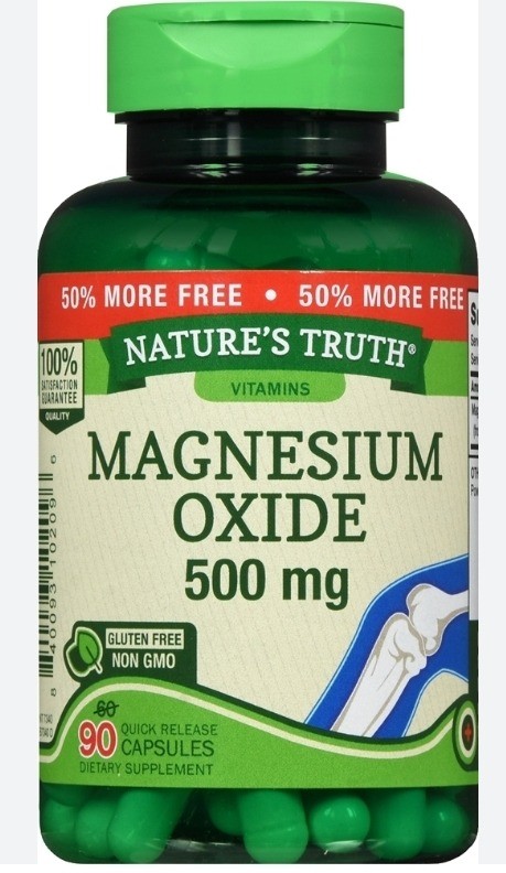 Nature's Truth Magnesium Oxide 500 mg (30s)