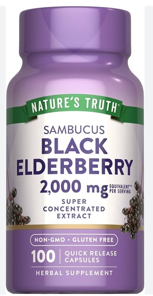 Nature's Truth Sambucus Black Elderberry (30s)