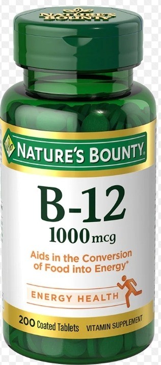 Nature's Bounty Vitamin B-12 1000 mcg (30s)