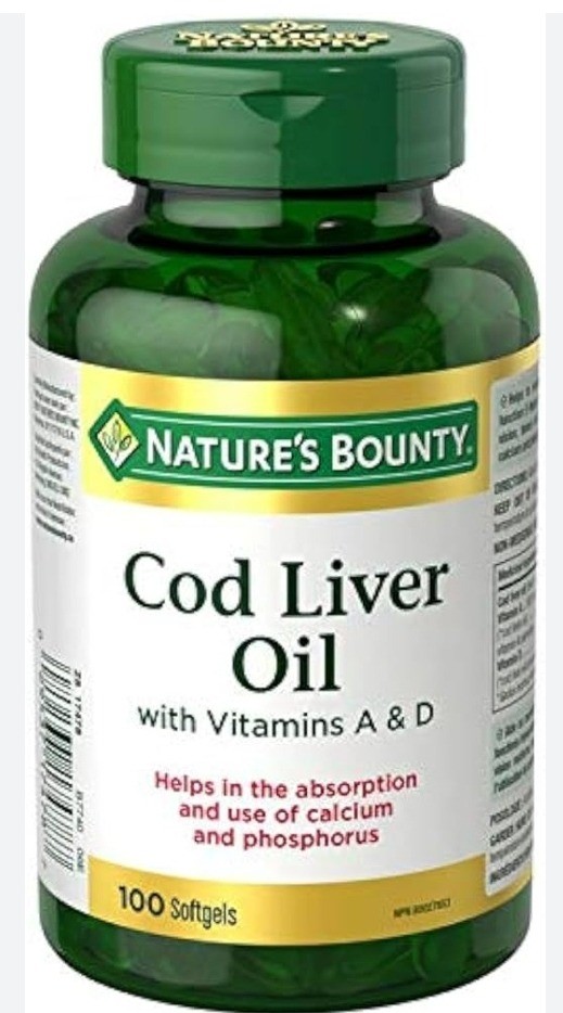Nature's Bounty Cod Liver Oil (30s)