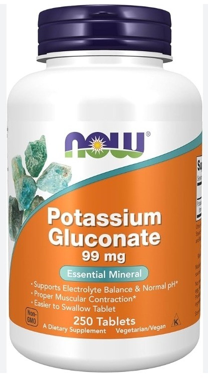 NOW Potassium Gluconate (30s)