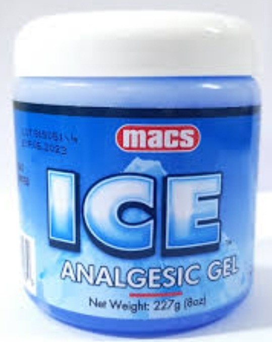 Macs ICE Analgesic Gel