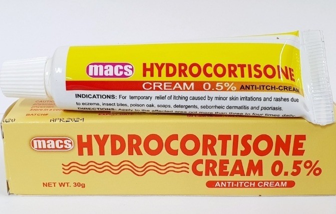 MACS Hydrocortisone Cream 0.5% 30g