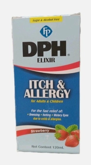 DPH Elixir Itch & Allergy 120ml