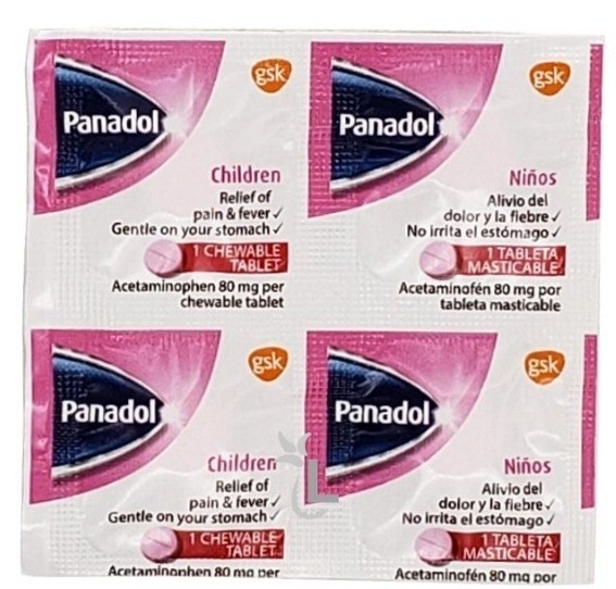 Panadol Children Chewable Tablets (30s)