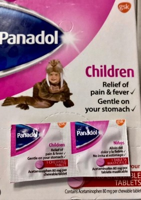 Panadol Children Chewable Tablets (30s)