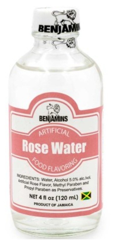 Benjamins Artificial Rose Water 120ml