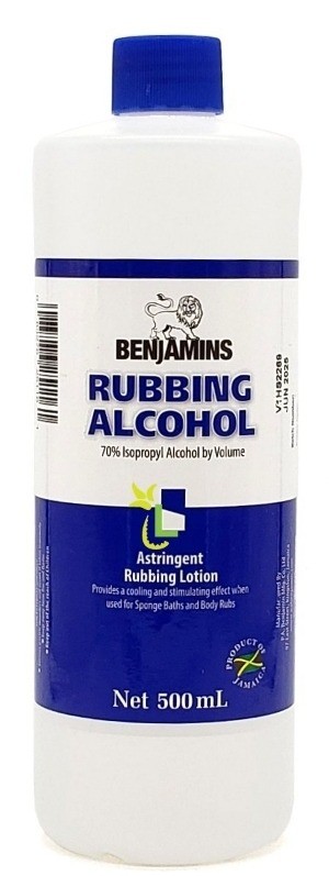 Benjamins White Rubbing Alcohol 250ml