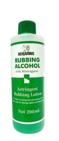 Benjamins Green Rubbing Alcohol 250ml