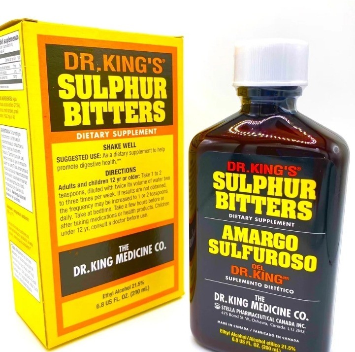 Dr. King's Sulphur Bitters 6.8oz