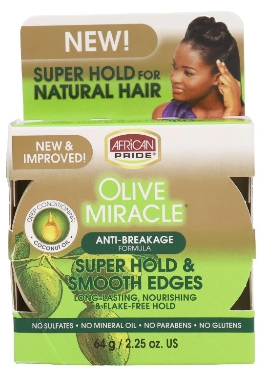 African Pride Olive Miracle Silky Smooth Edges