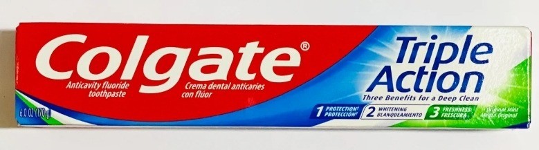 Colgate Triple Action Toothpaste 70g